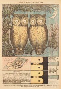 public domain vintage owl image 1