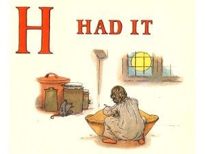 public domain vintage childrens book illustrations kate greenaway apple pie h