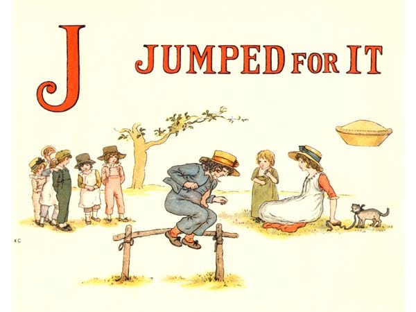 public domain vintage childrens book illustrations kate greenaway apple pie j