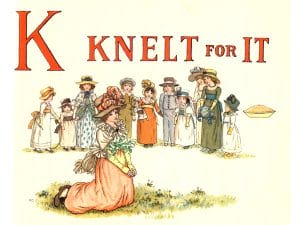 public domain vintage childrens book illustrations kate greenaway apple pie k