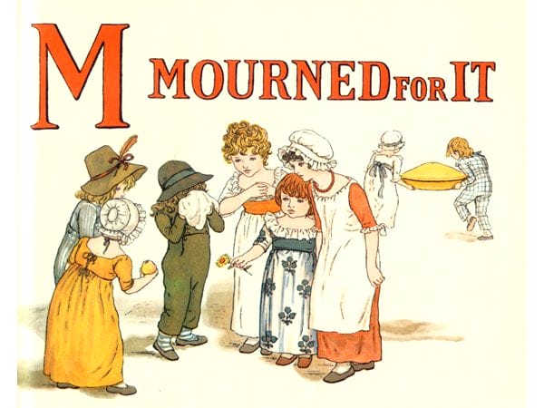 public domain vintage childrens book illustrations kate greenaway apple pie m
