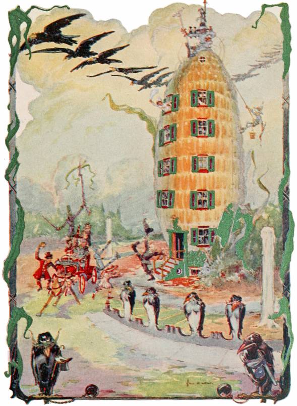 public domain vintage color book 14 illustration emerald city of oz