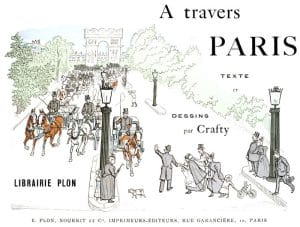 public domain a travers paris book illustrations 1