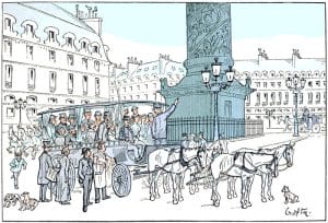 public domain a travers paris book illustrations 2