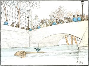 public domain a travers paris book illustrations 9