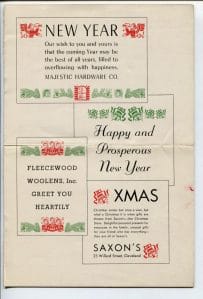 free antique christmas graphics 1940s image 2