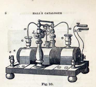 vintage scientific illustration medical equipment electrotome machine