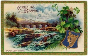 Antique St. Patrick's Day Postcard