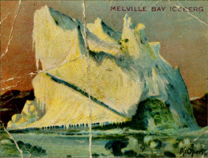 melville bay iceberg illustration