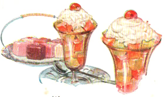 vintage jello cookbook jello cube dessert