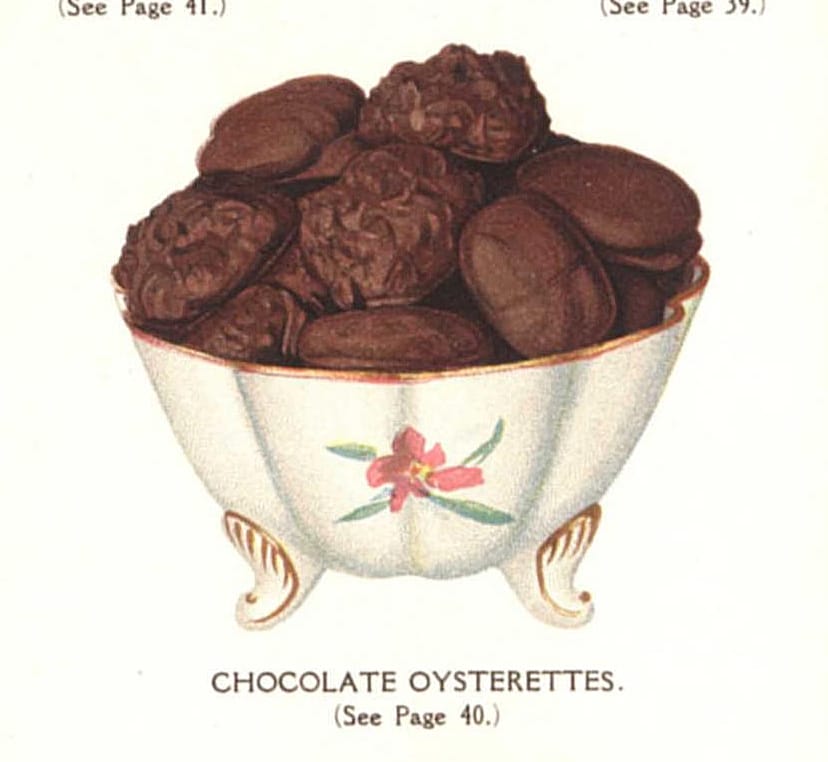 vintage chocolate covered crackers
