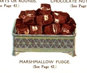 vintage marshmallow fudge