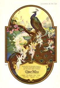 vintage fairy bird illustrations 1920 public domain