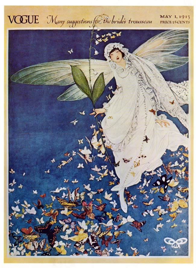 vintage fairy illustration vogue 1913 public domain - Free Vintage