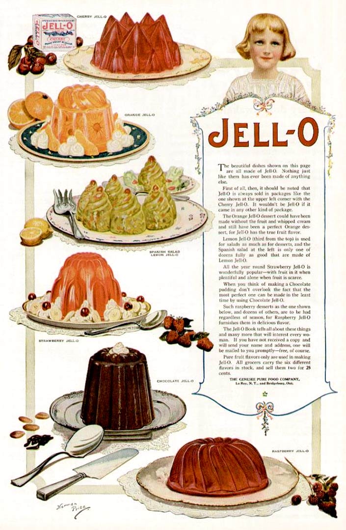 Jello 1919 vintage ad