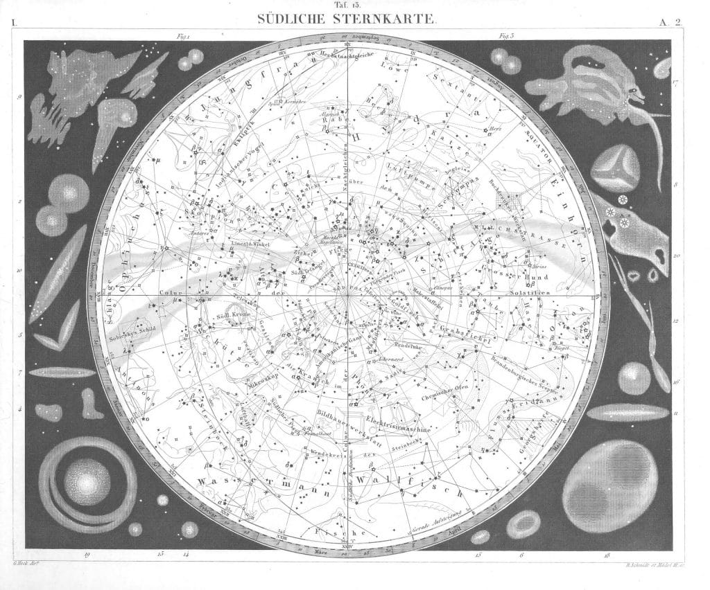 Celestial map
