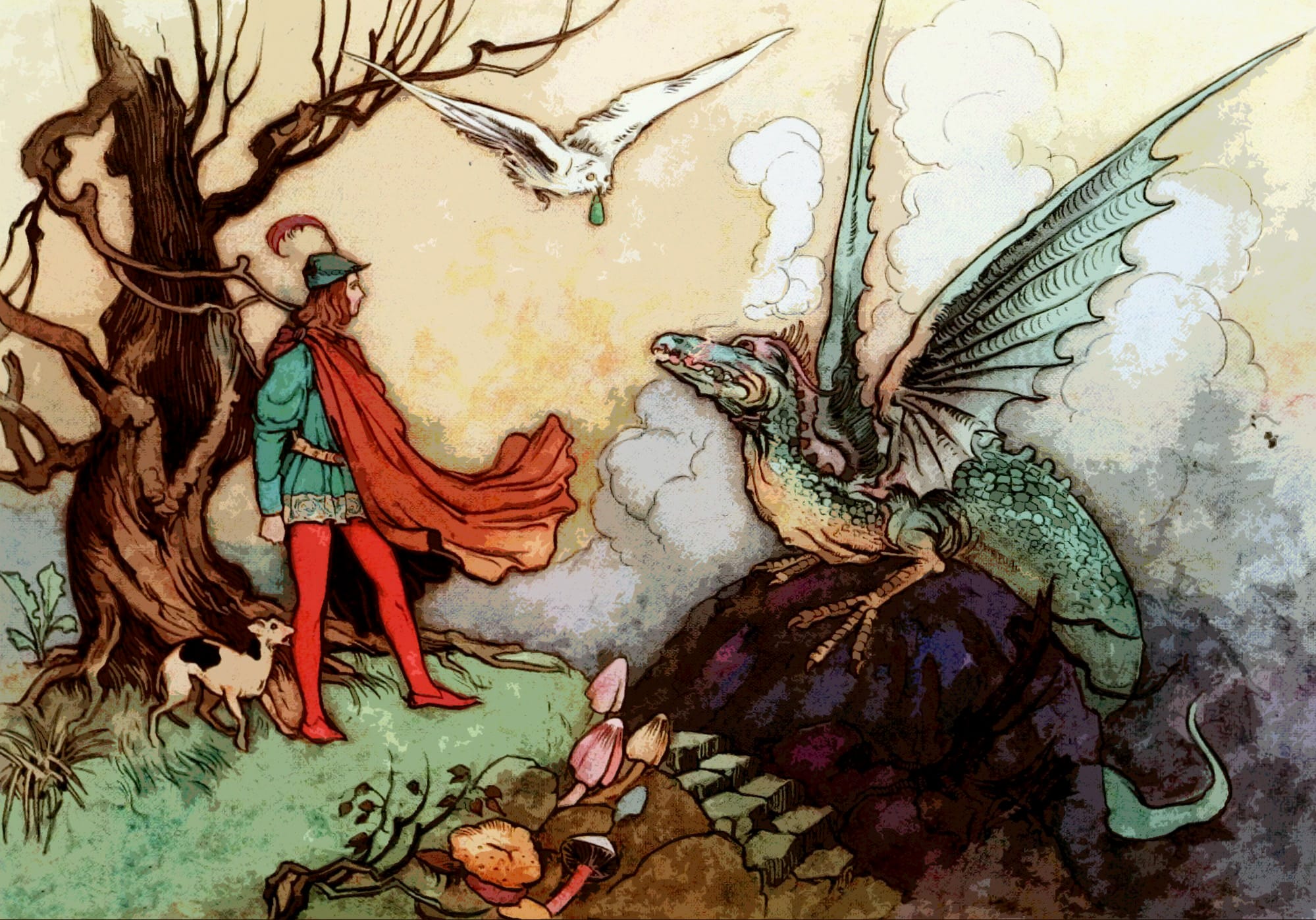 dragon-warwick-goble-free-vintage-illustrations