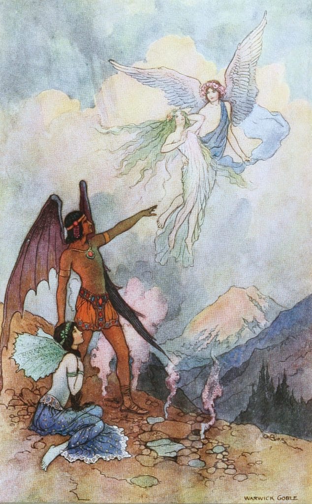 ‘Off ye icy Spirits fly 1920 Warwick Goble