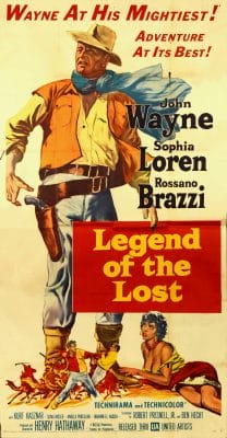Legend Of The Lost Poster Henry Hathaway 1957 Vintage Movie Poster