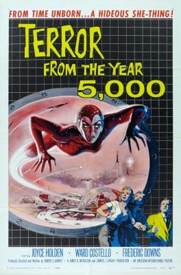 Terror From The Year 5000 Movie Poster 1958 Vintage Movie Poster