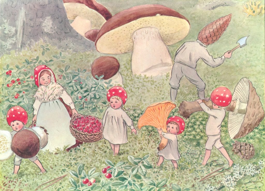Children Of The Forest Farming Mushrooms