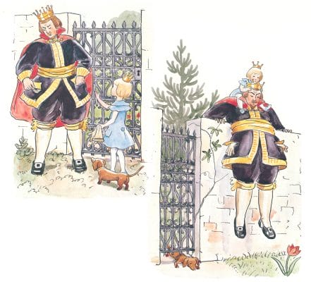 King And The Little Princess Hopping Over A Fence Princess Sylvie 14