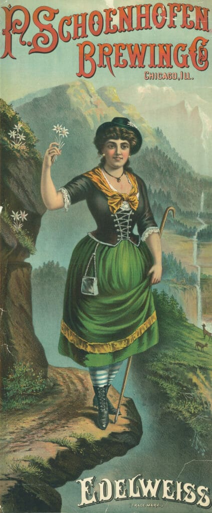 Vintage Beer Advertising Brewing Ad