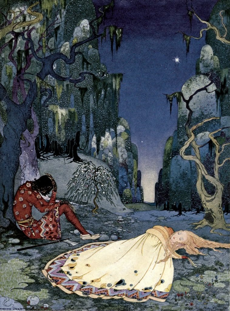0265 Old French Fairytales Illustrated By Virginia Frances Sterrett