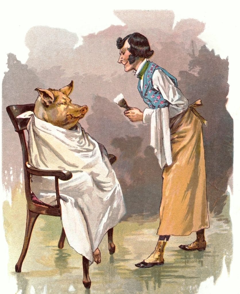 Barber Barber Shave A Pig Nursery Rhymes